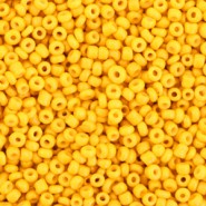 Seed beads 11/0 (2mm) Freesia yellow